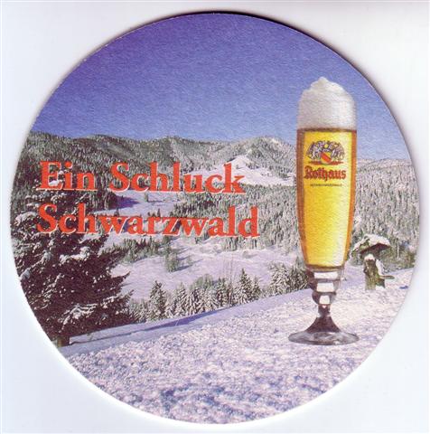 grafenhausen wt-bw rothaus ein schluck 3b (rund215-winterlandschaft-pilsglas) 